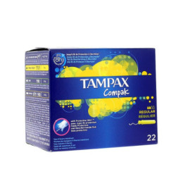 Tampon Tampax Compak Regular 20 U Lg