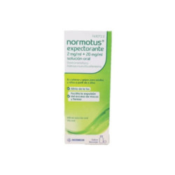 Normotus expectorante 2 mg/ml + 20 mg/ml solucion oral 1 frasco 200 ml