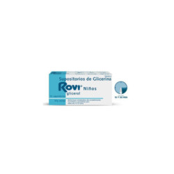 Supositorios de glicerina rovi niños 1,375 g 12 supositorios