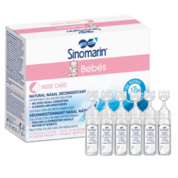 Sinomarin Bebes Limpieza Nasal Monodosis 24 Vialesx5Ml.