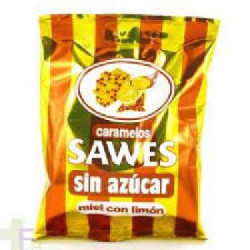 Sawes Caramelos Blister Sin Azucar Lemon Blister 22 G