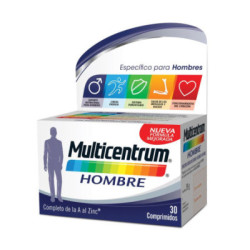 Multicentrum Hombre 30 Comprimidos