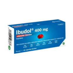 Ibudol 400 mg 20 capsulas blandas