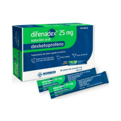 Difenadex 25 mg 10 sobres solucion oral