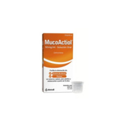 Mucoactiol 50 mg/ml solucion oral 1 frasco 200 ml