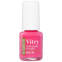Vitry Eco-Esmalte Uñas Rose Vif 6 Ml Be Green Re