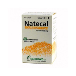 Natecal 1500 mg 600 mg ca 60 comprimidos masticables