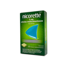 Nicorette 2 mg 30 chicles medicamentosos